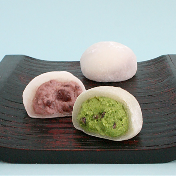 冷やし大福_（小豆クリーム・抹茶）