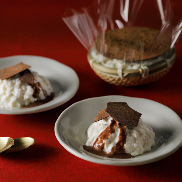 ざる豆腐チーズケーキ コロンビア産ショコラ お菓子 浜松のお菓子処 春華堂