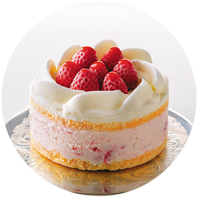 クリスタルアイスケーキストロベリー