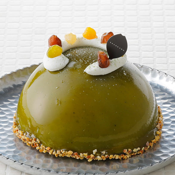 クリスタルアイスケーキ（アズキグリーンティー）