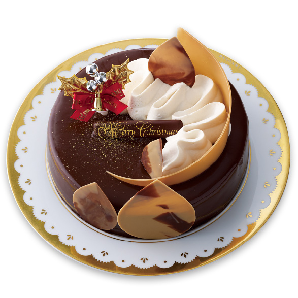 クリスマスチョコレートケーキ