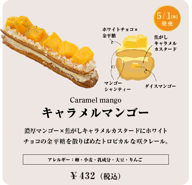 キャラメルマンゴー