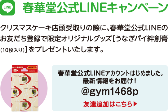クリスマスケーキ 浜松のお菓子処 春華堂 クリスマスケーキ 浜松のお菓子処 春華堂